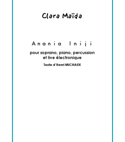 Partition Anania Iniji par Clara Maïda