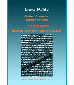 Partition Holes and bones par Clara Maïda