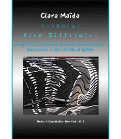 Partition Kinê-Diffr(a)ct par Clara Maïda