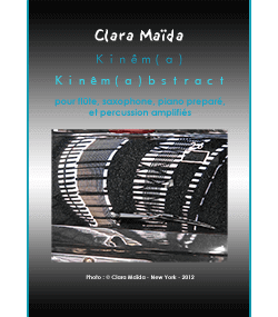 Partition Kinêm(a)bstract par Clara Maïda