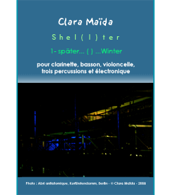 Partition Shel(l)ter - unter … ( ) …Gitter par Clara Maïda