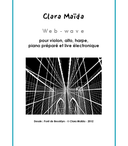 Partition Web-wave par Clara Maïda
